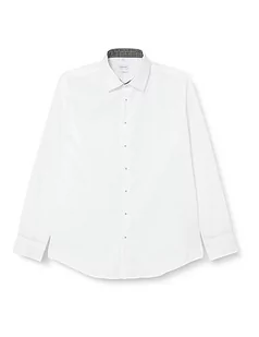 Seidensticker Męska koszula biznesowa – Slim Fit – łatwa do prasowania – kołnierz zapinany na guziki – długi rękaw – 100% bawełna, liliowy, 38 - Koszule męskie - miniaturka - grafika 1