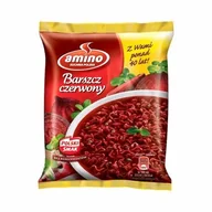 Zupy w płynie - Amino barszcz czerwony instant 66g - miniaturka - grafika 1