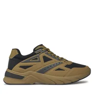Sneakersy męskie - Sneakersy Calvin Klein Low Top Lace Up HM0HM01363 Zielony - miniaturka - grafika 1