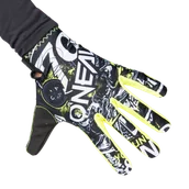 Rękawice motocyklowe - Rękawice Cross O'Neal Matrix Attack Czarny/Neonowy ŻółtyXL - miniaturka - grafika 1