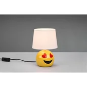Lampy stojące - Trio Rl Countess R59051032 lampa stołowa lampka 1x25W E14 biała/czarna - miniaturka - grafika 1