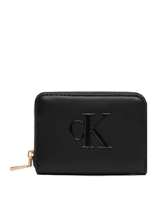 Calvin Klein Portfel LV04F1154G Czarny - Portfele - miniaturka - grafika 1