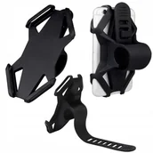 Uchwyty samochodowe do telefonów - Silikonowy Uchwyt Rowerowy Na Telefon 4-6'' Gps 88 - miniaturka - grafika 1