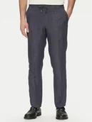 Spodnie męskie - JOOP! Chinosy 17 JT-79Sake12 30045892 Granatowy Slim Fit - miniaturka - grafika 1