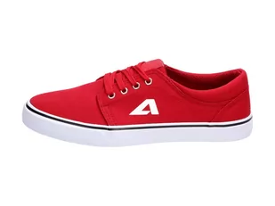 Czerwone trampki damskie American Lh18-21\a - American Club - Trampki damskie - miniaturka - grafika 1