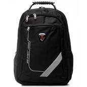 Plecaki - Duży Plecak do Pracy Męski Czarny A4 Solidny Mocny Wodoodporny Guardian - miniaturka - grafika 1