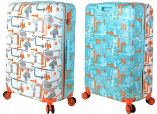 Duża walizka na kółkach SUNBAG Fly360 DualColor - Walizki - miniaturka - grafika 1