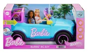 Lalki dla dziewczynek - Hot Wheels R/C Barbie SUV Pojazd zdalnie sterowany 1:12 Mattel HTP53 Jeep - miniaturka - grafika 1