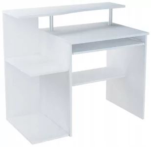 Biurko Pod Komputer B1 Białe 100Cm Szafka - Biurka - miniaturka - grafika 1