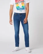 Spodnie męskie - Męskie Spodnie Jeansowe Wrangler Texas Slim Game On W12St112E-W34 L30 - miniaturka - grafika 1