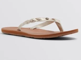 ROXY JAPONKI DAMSKIE WSUWANE NA LATO ZŁOTE 36 Ż9M - Klapki i japonki damskie - miniaturka - grafika 1