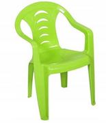 Fotele i krzesła ogrodowe - Krzesełko dziecięce Tola limonka - miniaturka - grafika 1