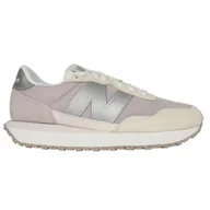Buty trekkingowe damskie - Buty na co dzień damskie NEW BALANCE 237 skóra - miniaturka - grafika 1