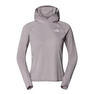 Bluzy sportowe damskie - Damska Bluza THE NORTH FACE W SUNRISER HOODIE NF0A8BN91OA1 – Szary - miniaturka - grafika 1