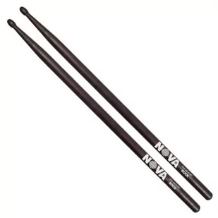 Vic Firth Pałeczki NROCKB NOVA - ROCK - drewniana końcówka - czarna NROCKB - Akcesoria do perkusji - miniaturka - grafika 1