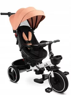 Toyz Rowerek 3-kołowy Dash Trójkołowy Rower Obracany Pink - Wózki dziecięce - miniaturka - grafika 1