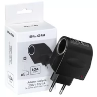 Adaptery i przejściówki - BLOW Adapter napięcia 230V/12V Blow 96-842# 96-842# - miniaturka - grafika 1