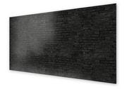 Dekoracje domu - Panel kuchenny HOMEPRINT Czarna cegła 120x60 cm - miniaturka - grafika 1