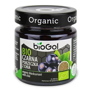 CZARNA PORZECZKA Z CHIA BIO 200 g - BIOGOL 5903900366144 - Zdrowa żywność - miniaturka - grafika 1
