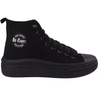 Trampki damskie - Buty Lee Cooper W LCW-23-44-1628LB czarne - miniaturka - grafika 1