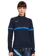 Kurtki damskie - Nike Damska kurtka damska Academy 21, OBSIDIAN/WHITE/ROYAL BLUE/WHITE, CV2677-453, 2XS - miniaturka - grafika 1