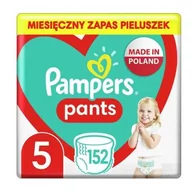 Pieluchy - Pampers PROCTER & GAMBLE Pants 5 12-17 kg pieluchomajtki x 152 szt - miniaturka - grafika 1