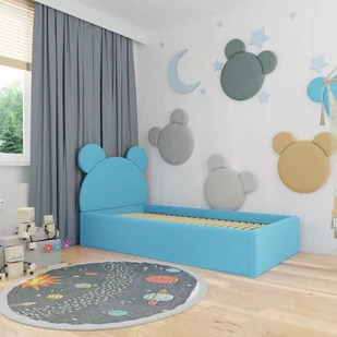 Łóżko tapicerowane dla dzieci miś Teddy 4 rozmiary - Łóżka dla dzieci i młodzieży - miniaturka - grafika 1