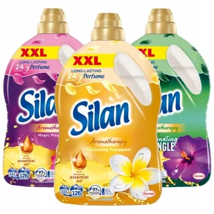 Silan Aromatherapy Płyn do Płukania Tkanin 2,772L x3 - Środki do prania - miniaturka - grafika 1