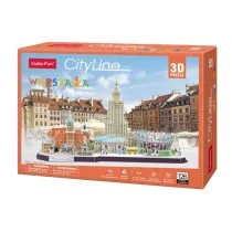 Cubicfun Puzzle 3D Cityline Warszawa - Puzzle - miniaturka - grafika 2