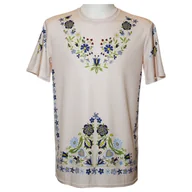 Koszulki męskie - T-shirt folk kaszubski beżowy unisex L - miniaturka - grafika 1