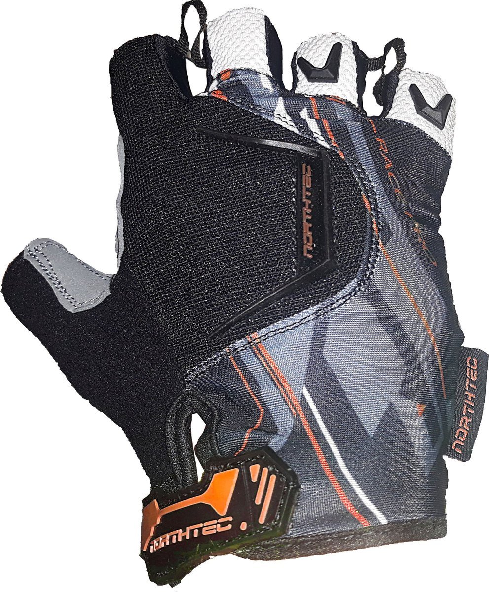 Rękawiczki Northtec High czarno-pomarańczowy L