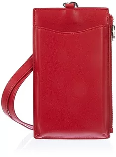 Torby męskie - Armani Exchange Męski Single Zipped Pocket, Removable Hook Tech case, rozmiar uniwersalny, Lipstick Red - Lipstick Red, jeden rozmiar - grafika 1