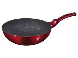 BerlingerHaus Wok Ø 28 cm, Metallic Line - Burgund - Woki - miniaturka - grafika 1