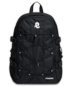 Plecaki - Plecak INVICTA - INVICT-ACT - Podróże, Szkoła i Wypoczynek, czarny, Czarny, Taglia unica, Klasyczny - miniaturka - grafika 1