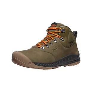 Buty trekkingowe męskie KEEN NXIS EXPLORER MID WP - Buty trekkingowe męskie - miniaturka - grafika 4