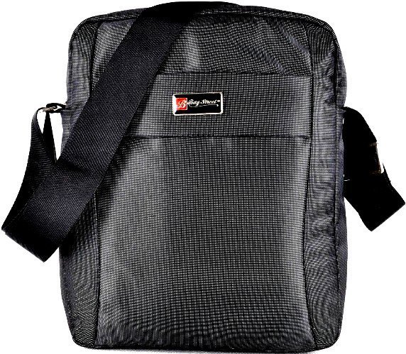 Szara TORBA Męska na ramię SPORTOWA Saszetka Listonoszka PRZEWIESZKA Sakwa