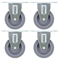 Kółka i bloczki - VidaXL Kółka nieskrętne, 4 szt., 75 mm 143419         VidaXL - miniaturka - grafika 1