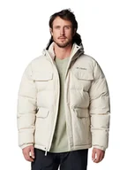 Kurtki męskie - Columbia Kurtka zimowa "Landroamer Puffer" w kolorze kremowym - miniaturka - grafika 1