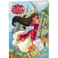 Kolorowanki, wyklejanki - Kolorowanka i naklejki. Elena z Avaloru - miniaturka - grafika 1