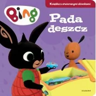 Książki edukacyjne - Bing Pada deszcz Książka z otwieranymi okienkami Stella Gurney - miniaturka - grafika 1