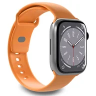 Akcesoria do smartwatchy - Pasek PURO Icon do Apple Watch 38/40/41mm Pomarańczowy - miniaturka - grafika 1