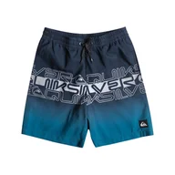 Spodenki damskie - Dziecięce Szorty QUIKSILVER WORDBLOCK 16 B JAMV EQBJV03434-BYJ6 – Granatowy - miniaturka - grafika 1