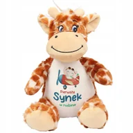 Maskotki i pluszaki - MIŚ MASKOTKA Żyrafa Przytulanka Na Prezent Urodziny PIERWSZY SYNEK Wzory - miniaturka - grafika 1