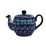 Czajniki na gaz - Ceramiczna czajnik kula Ceramika Bolesławiec - miniaturka - grafika 1