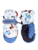 Rękawiczki dla dzieci - Rękawiczki Narciarskie Chłopięce Jednopalczaste Zwierzątka 10 Cm - miniaturka - grafika 1