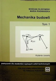 Mechanika budowli Tom I - Technika - miniaturka - grafika 1