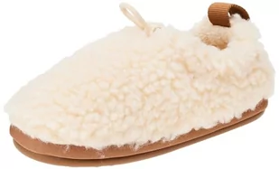 UGG Pluszowe kapcie chłopięce dla dziewczynek, naturalne/kasztanowe, 28 EU, Naturalny kasztan - Kapcie damskie - miniaturka - grafika 1