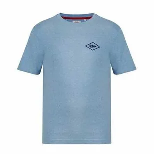 Błękitna koszulka męska Lee Cooper Essentials, Rozmiar XXL - Koszulki męskie - miniaturka - grafika 1