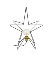Ozdoby bożonarodzeniowe - Markslojd 704425 - Świąteczna dekoracja ASTERIX 1xE27/5W/230V czarna - miniaturka - grafika 1