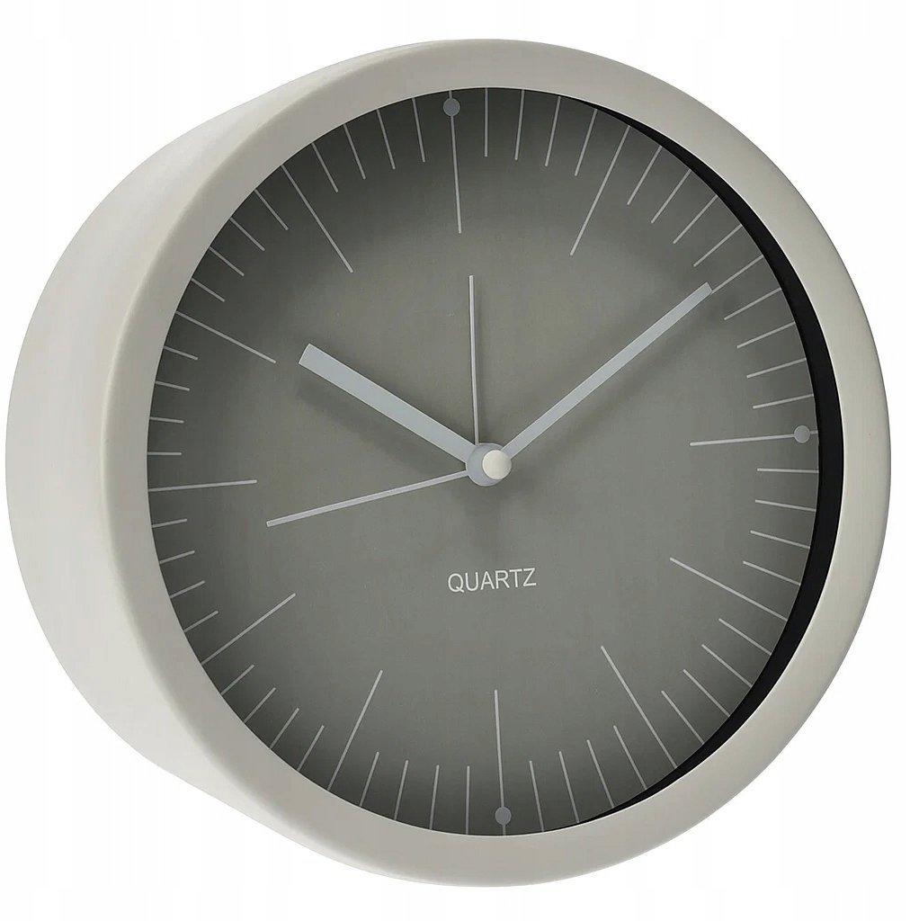 Zegar stojący na komodę GIST, minimalistyczna tarcza, Ø 15